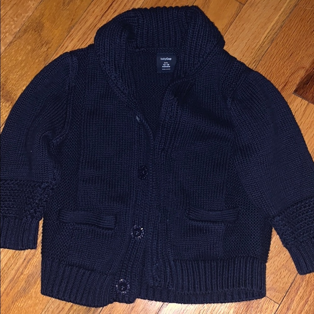 Baby Gap Collared Cardigan sweater